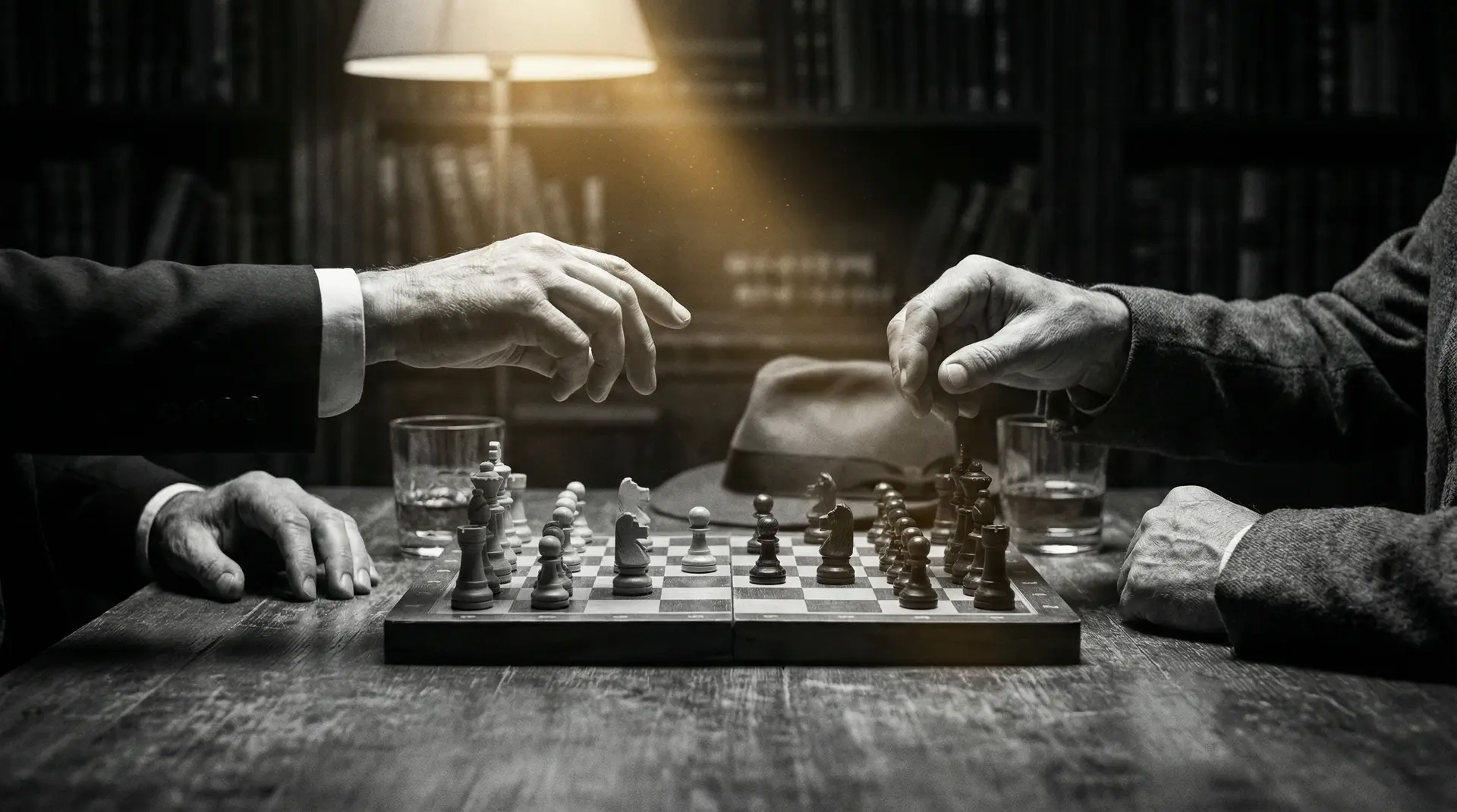 光遇仙乡金塔 艺术探索系列 - 非线性叙事，棋盘上的对弈象征命运的交错